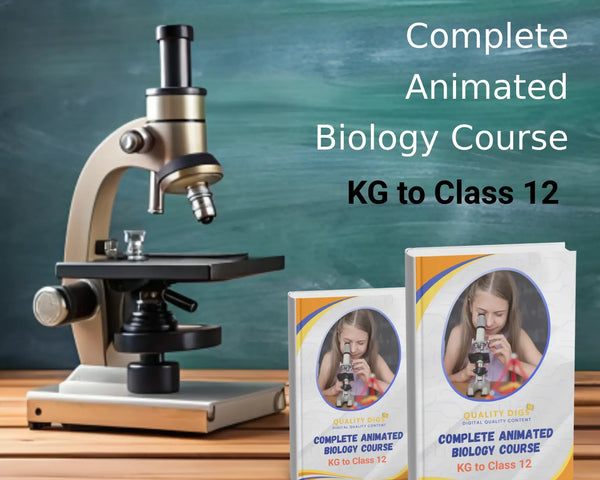 Complete Animated Biology Course: KG to Class 12